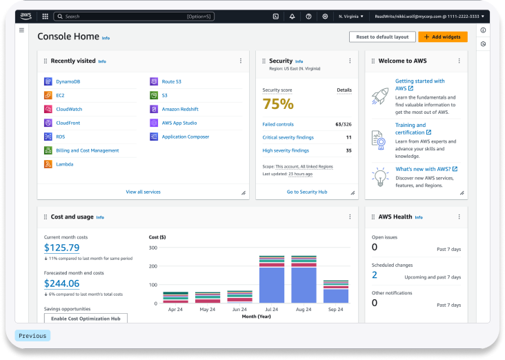 Dashboard de Zabbix mostrando métricas en tiempo real